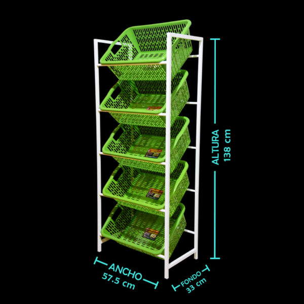 ORGANIZADOR DE FRUTAS Y VERDURAS