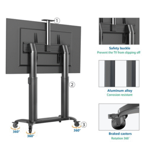 PEDESTAL A CONTROL REMOTO PARA PANTALLAS DE 60" A 110" - Imagen 3