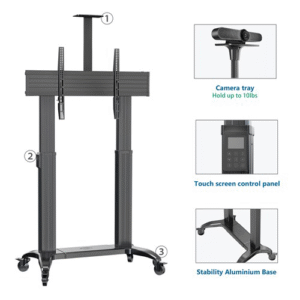 PEDESTAL A CONTROL REMOTO PARA PANTALLAS DE 60" A 110" - Imagen 2