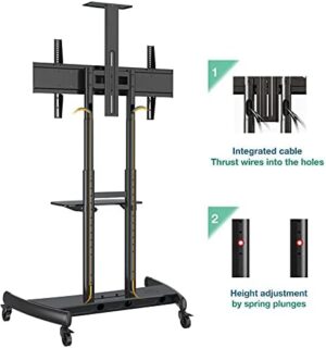 PEDESTAL CON RUEDAS PARA TV 50" A 85" - Imagen 3