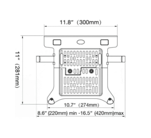 SOPORTE PARA LAPTOP 10" A 17" - Imagen 3